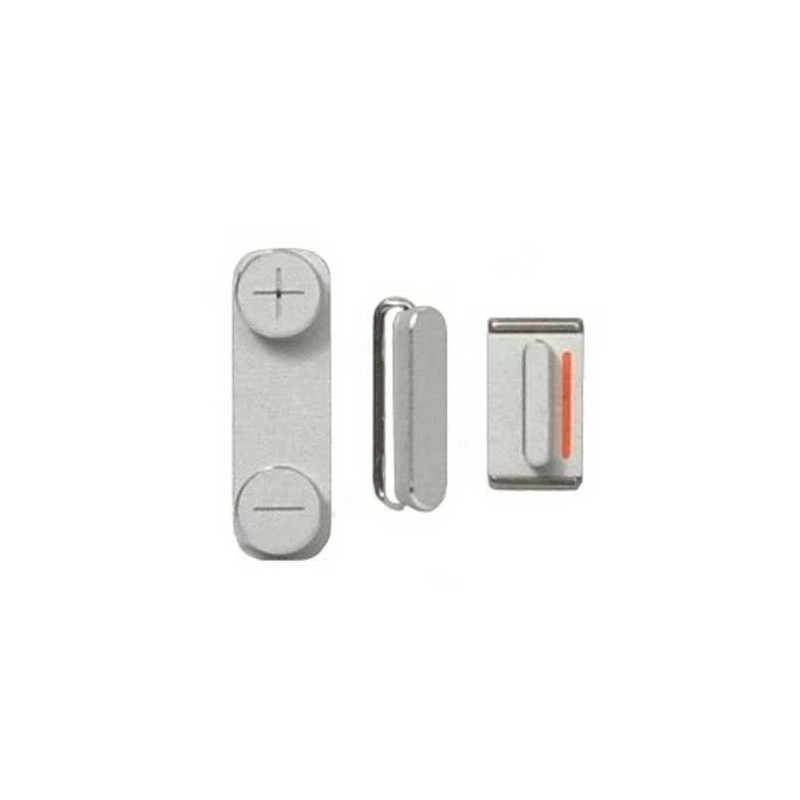 Pack bouton iPhone 5 Blanc et tiroir SIM