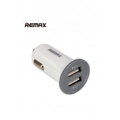 Chargeur Renax allume cigare 2.1A blanc