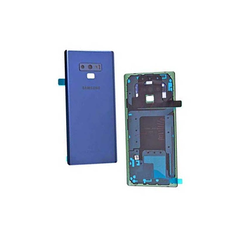 Vitre arrière Samsung Note 9 Bleu 
