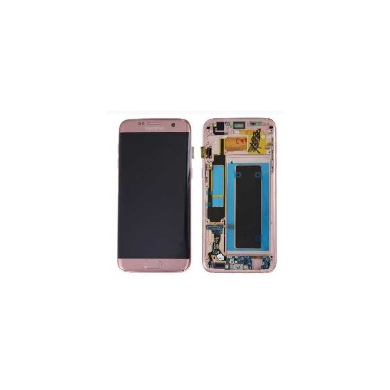 Ecran Origine Neuf Samsung Galaxy S7 Edge - Rose