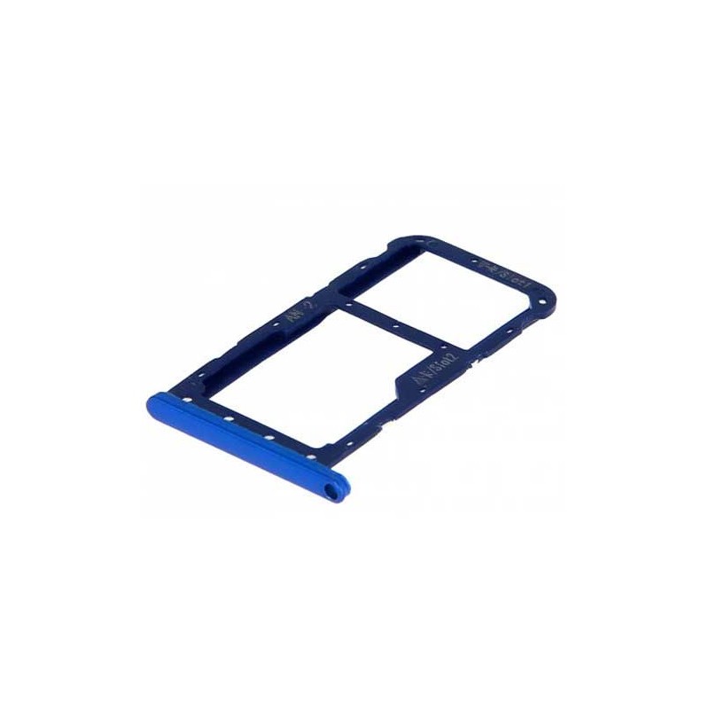 Tiroir double carte SIM Huawei P20 Lite Bleu
