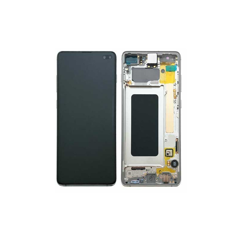 Ecran Samsung S10 Plus (SM-G975F) Noir Service Pack