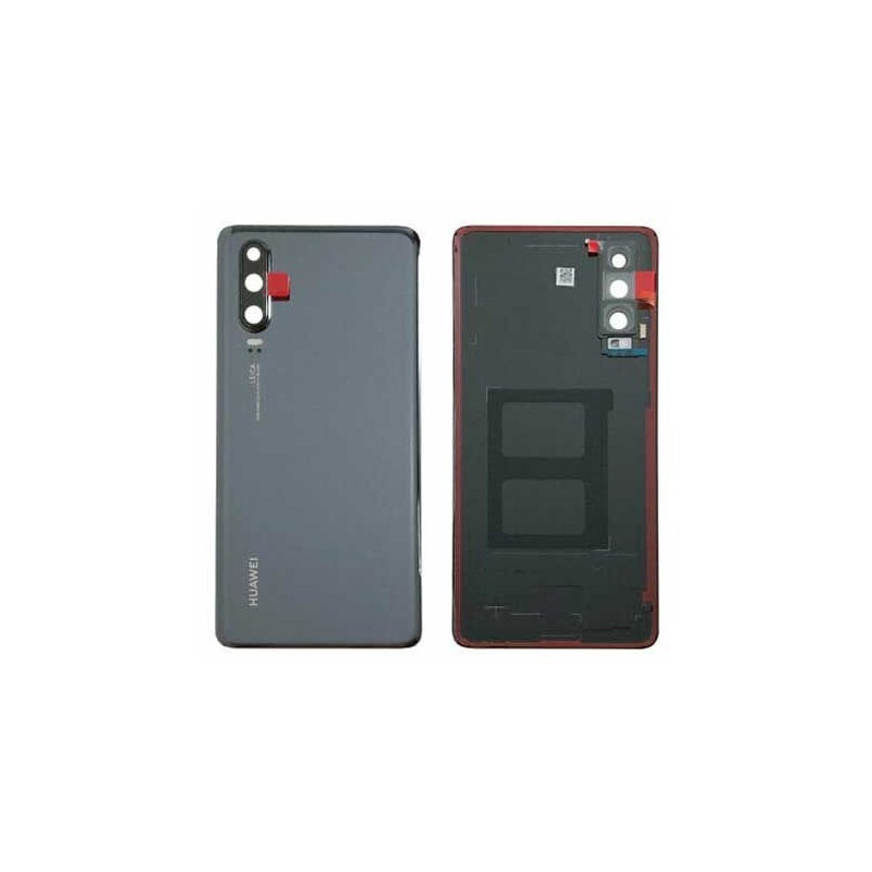 Back cover Huawei P 30 Noir Service Pack