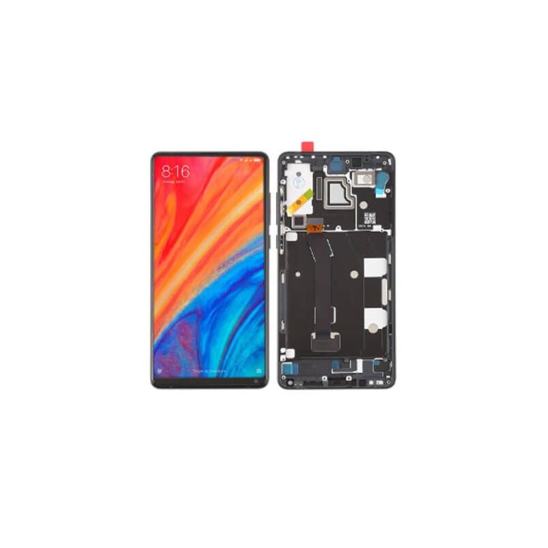 Ecran Xiaomi Mi Mix 2s Noir (Reconditionné) Avec chassis