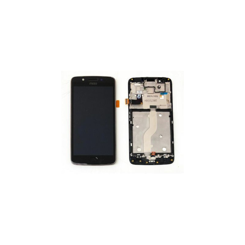 Ecran Motorola Moto G5 Noir avec chassis (Original) reconditionné