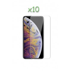 10 Verres trempés iPhone XS Max en packaging