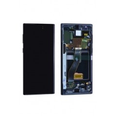 Écran Samsung Note 10 Plus Noir Avec Châssis en Service Pack