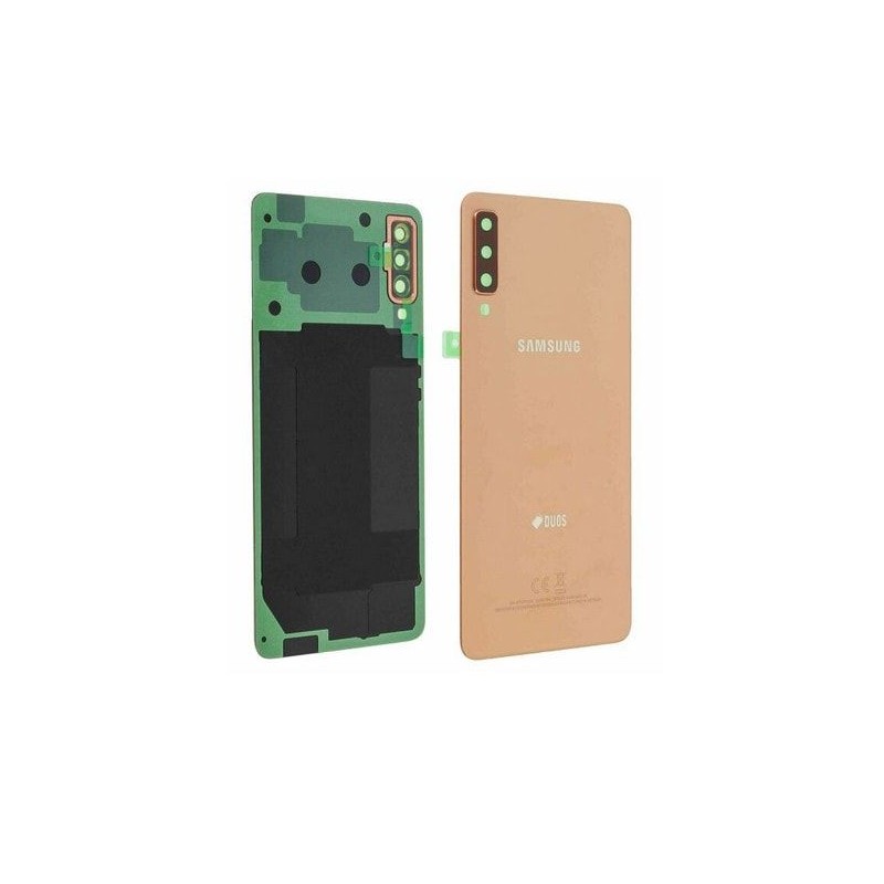Back Cover Samsung Galaxy A7 2018 Duos Or en Service Pack
