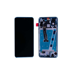 Ecran Huawei LCD P30 Lite Bleu avec châssis (reconditionné)