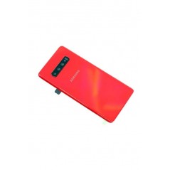 Back cover Samsung S10+ Cardinal rouge Service pack