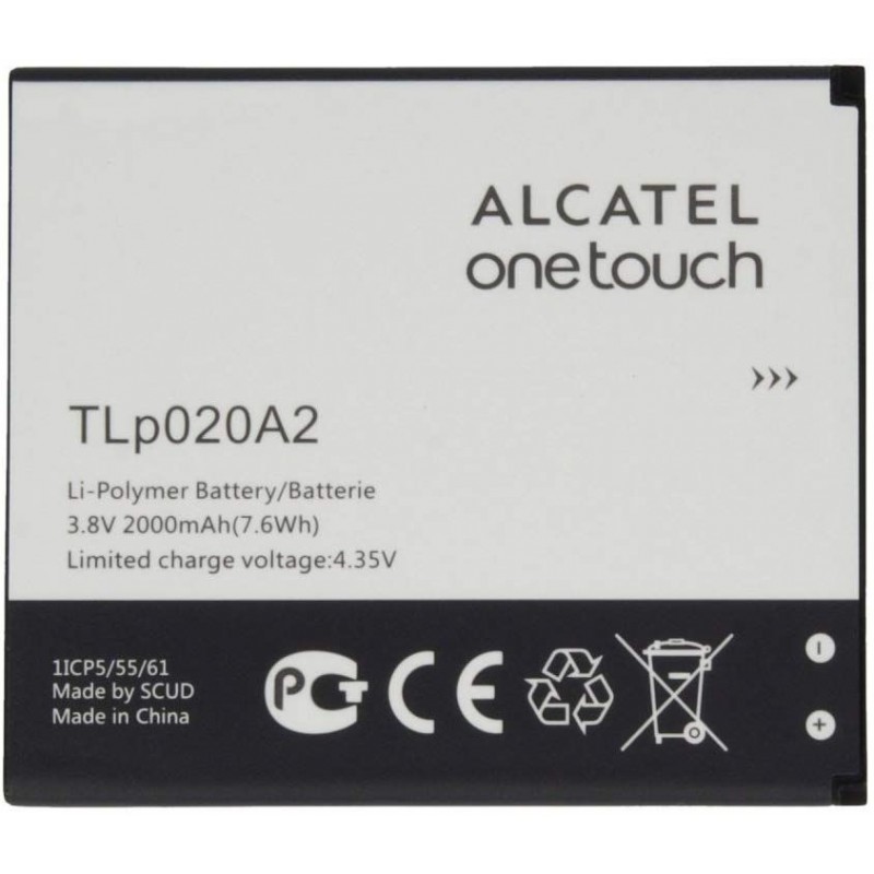 Batterie Remplacement Alcatel TLP020A2