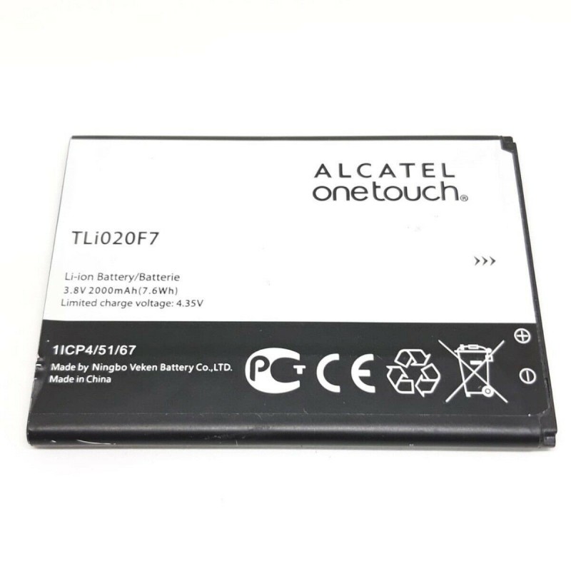 Batterie Remplacement Alcatel TLI020F7