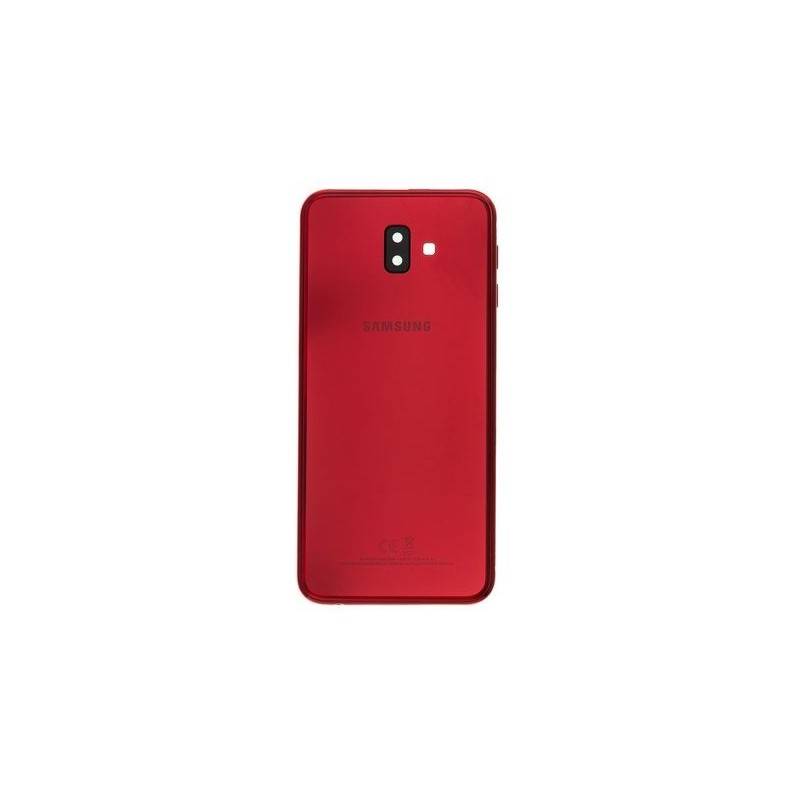 Back Cover Samsung J6 Plus Rouge Service Pack