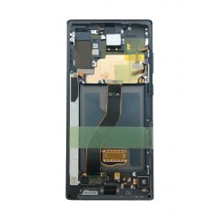 Écran Samsung Note 10 Plus Noir Avec Châssis en Service Pack