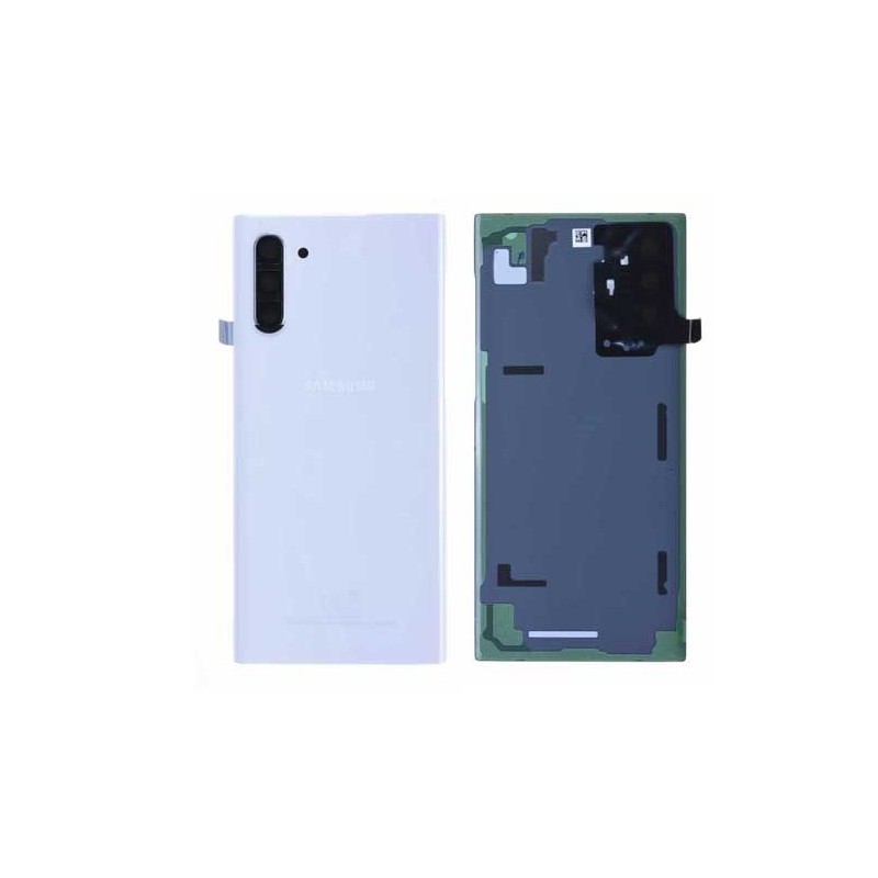 Back cover Samsung Note 10 Aura Blanc Service Pack