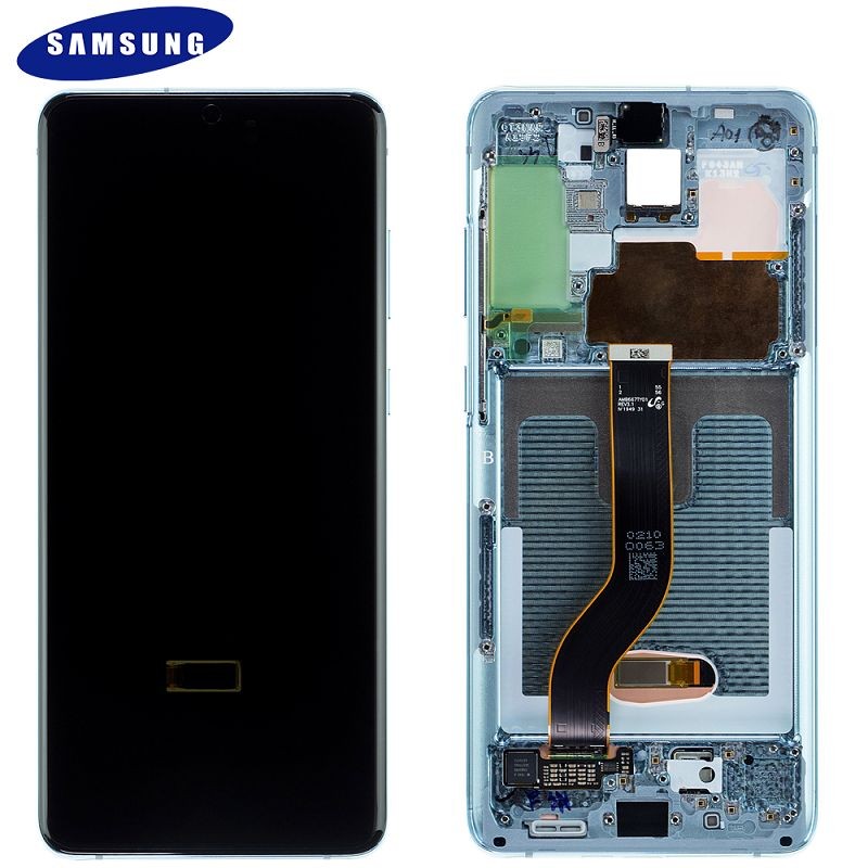 Écran Samsung S20 Plus Bleu Service Pack