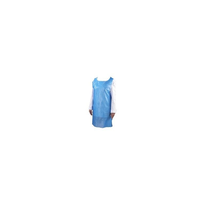 Pack de 200 Sur-blouses Jetables Bleues Taille 120x76cm