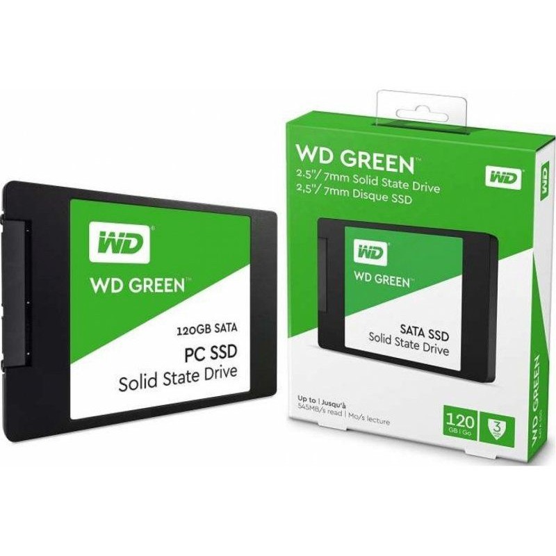 WD SSD Interne Vert 120Gb