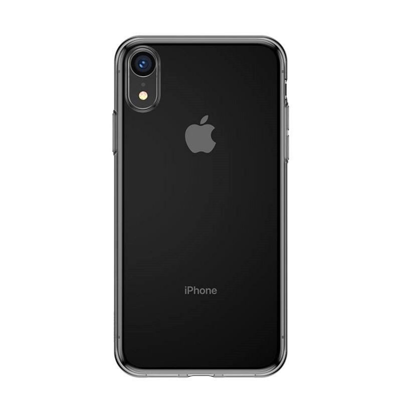 Coque Transparente Noire Baseus Simplicity Series iPhone XS Max (ARAPIPH65-B01 / ARAPIPH65-B02)