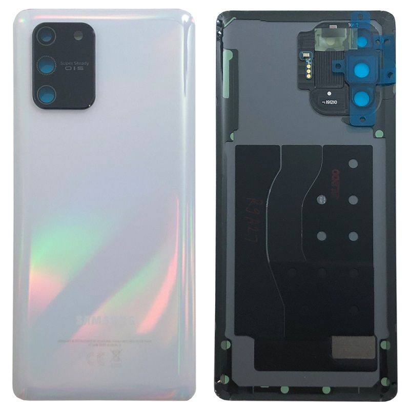 Back Cover Blanc Samsung S10 Lite Service Pack