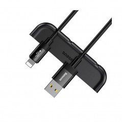 Fixation de Câbles Noir pour iPhone X / XS de5.8" Baseus Fixing Magic (ACAPIPH58-A01)