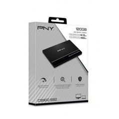 Disque Dur Interne SSD PNY 120GB 2,5" SATA III CS900 SSD7CS900-120-PB Noir EU