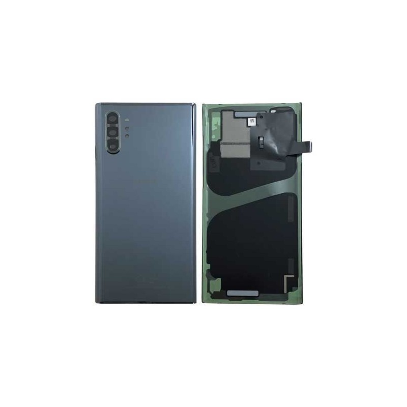 Vitre arrière Aura Service Pack Samsung Note 10 Noir