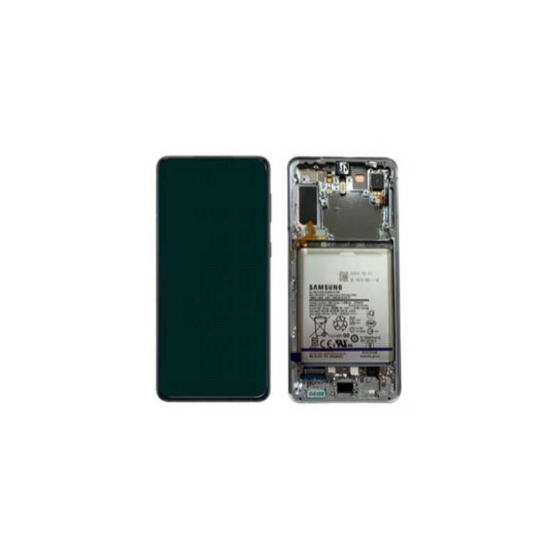 Ecran Samsung Galaxy S21 Plus /SM-G996B Argent Complet Service Pack