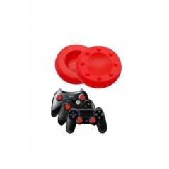 Capuchon analogique joystick silicone antidérapant PS4/Xbox One/PS2/PS3/Xbox 360/PS5 Rouge