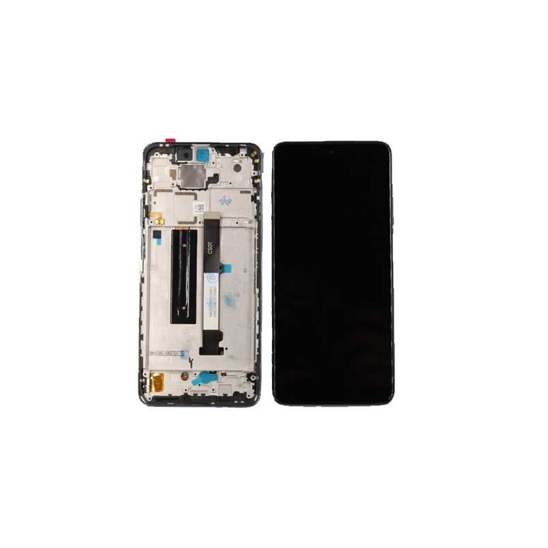 Ecran Xiaomi Mi 10T Lite Noir Avec Châssis (Reconditionné)
