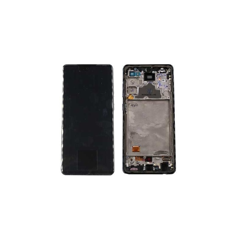 Ecran Noir Complet sans batterie pour Samsung Galaxy A72