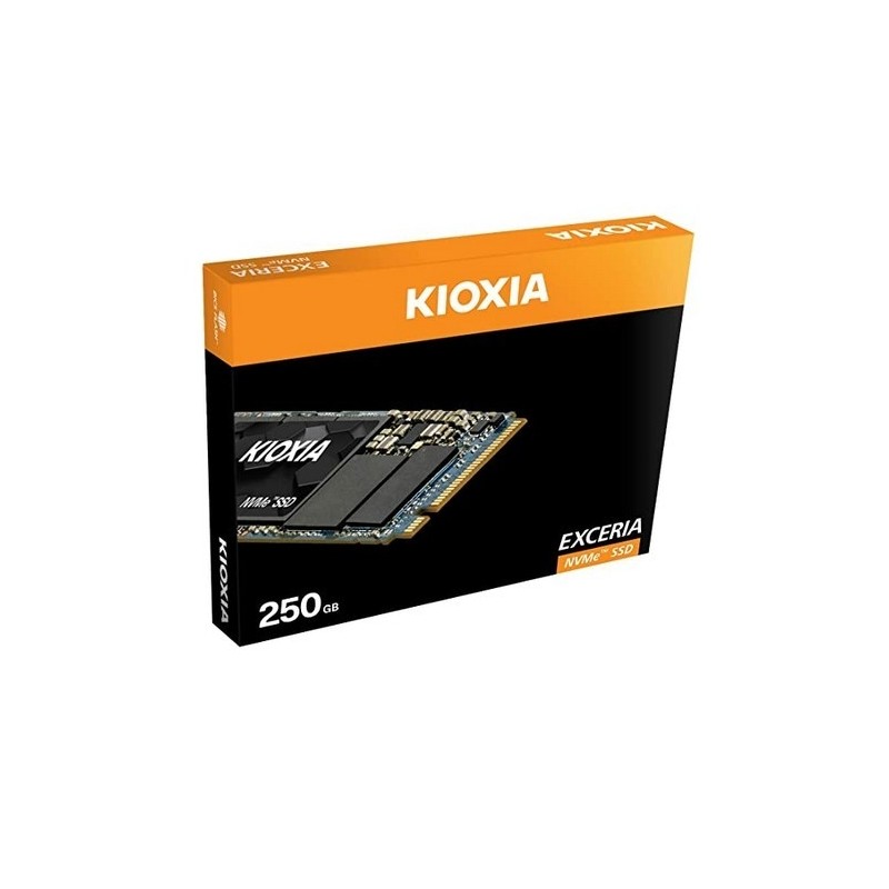 Disque Dur SSD Interne de 250GB - PCIe/NVMe - Kioxia Exceria M.2 (2280)