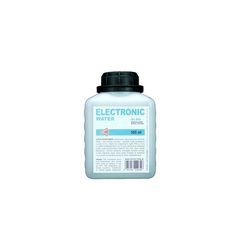 Flacon liquide de nettoyage électronique - Electronic Water 500ml ART.035