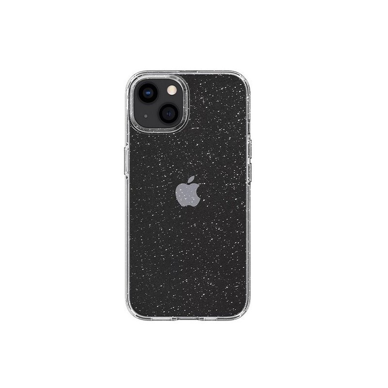 Coque Spigen Crystal Liquid pour iPhone 13 Mini Transparente Pailletée