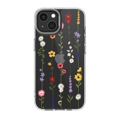 Coque Spigen Cyrill Cecile pour iPhone 13 Jardin de Fleurs Transparente