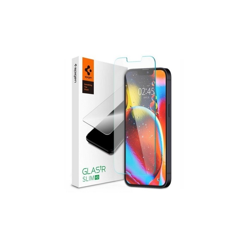 Verre Trempé Spigen Glass TR Slim pour iPhone 13 Pro Max
