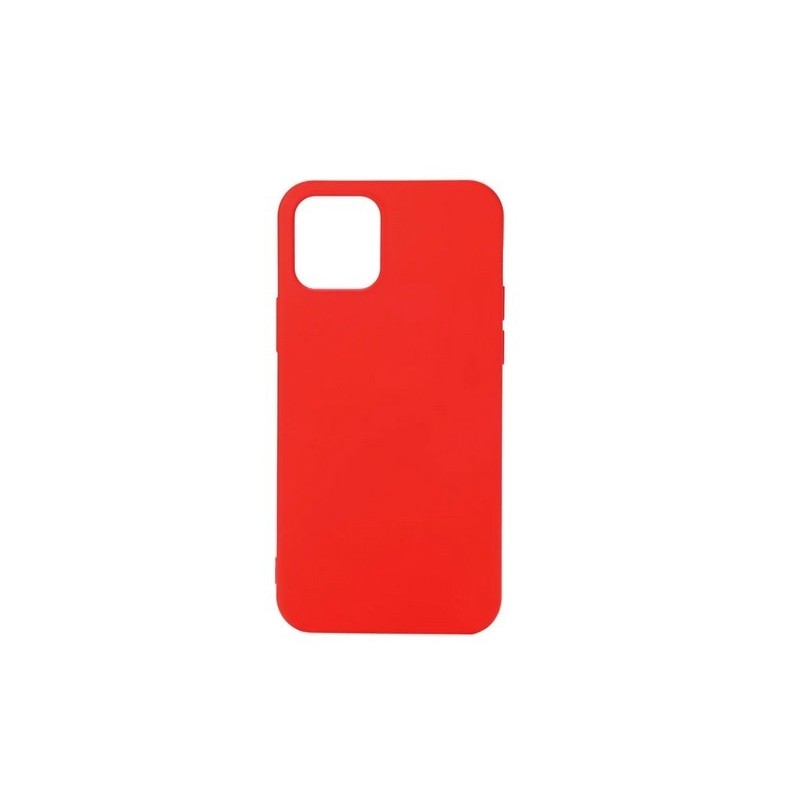 Coque Silicone Rouge pour iPhone 13 Mini