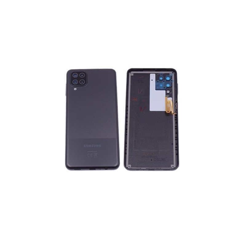 Back Cover Samsung Galaxy M12 Noir (SM-M127) Service Pack