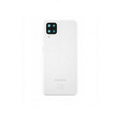 Back Cover Samsung Galaxy A12 Blanc