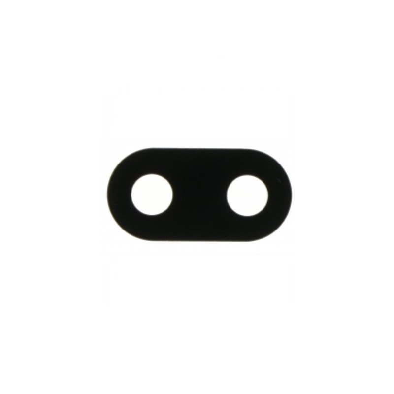 Vitre Lentille Caméra Arrière pour Samsung Galaxy A01 Core/A10s Noir