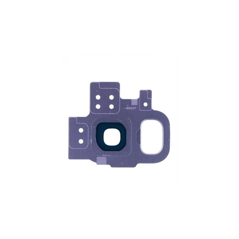 Lentille Avec Châssis pour Caméra Arrière Samsung Galaxy S9 Violet