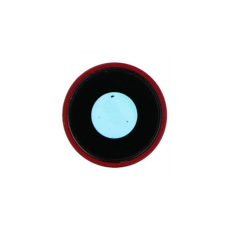 Lentille Caméra pour iPhone XR Rouge