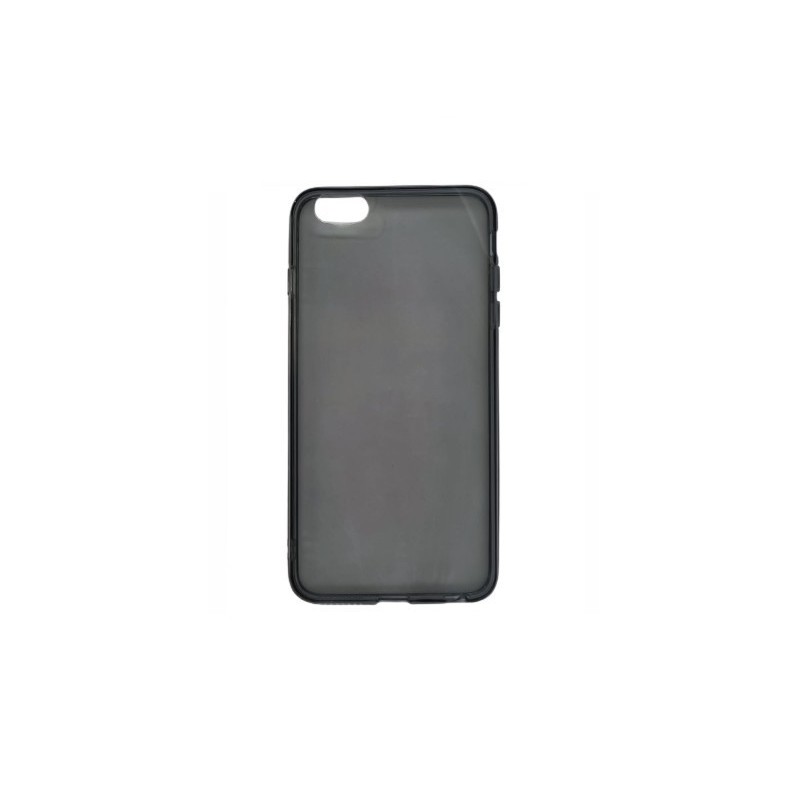 Coque Silicone iPhone 6 Plus Transparent Noir