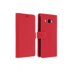 Etui Portefeuille Samsung Galaxy J5 2016 Rouge
