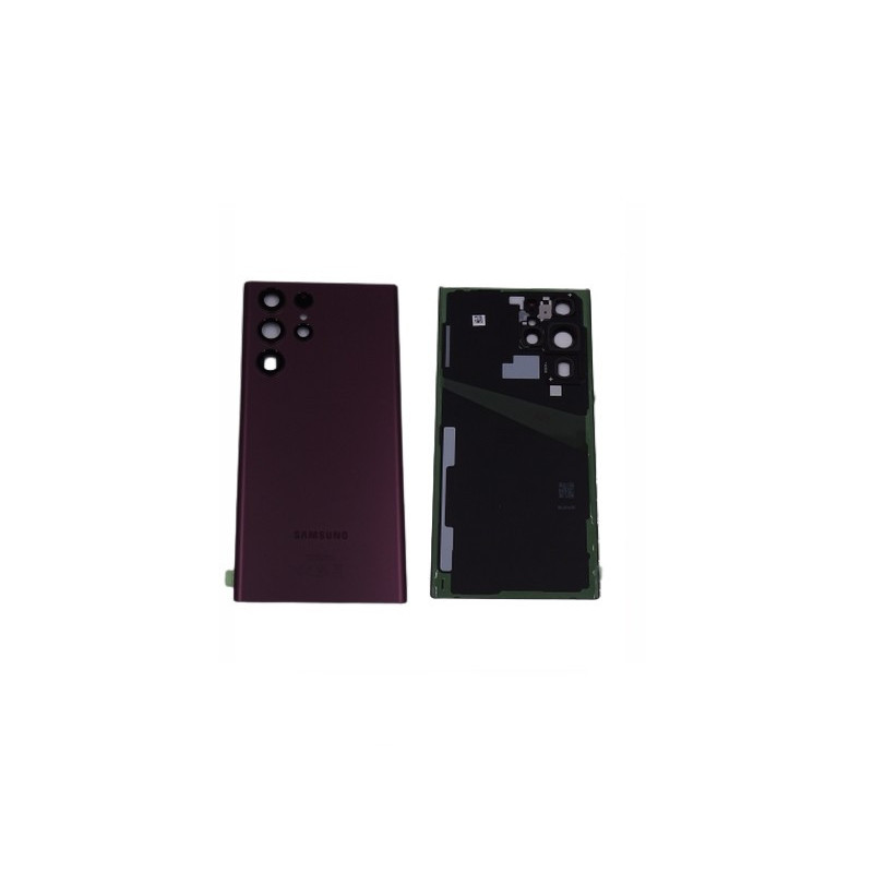 Back Cover Samsung Galaxy S22 Ultra (SM-S908B) Bordeaux Service Pack