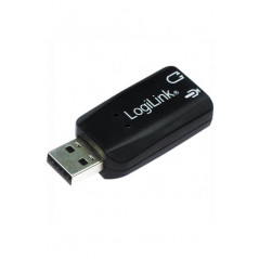Adaptateur USB Carte et Audio Logilink Avec Effet Sonor 3D Virtuel (UA0053)