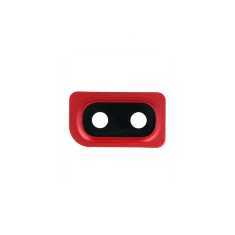 Lentille Caméra Arrière pour Samsung Galaxy A10 Rouge