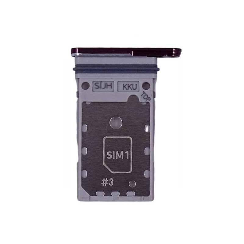 Tiroir Sim Samsung Galaxy S22 Ultra (SM-S908B) Bordeaux Service Pack