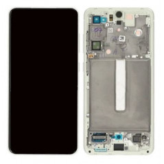 Ecran pour Samsung Galaxy S21 FE Blanc (SM-G990) Service Pack