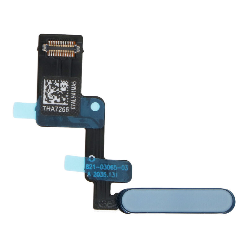 Nappe Power et capteur d'empreintes digitales pour iPad Air 2020/Air 4 Bleu